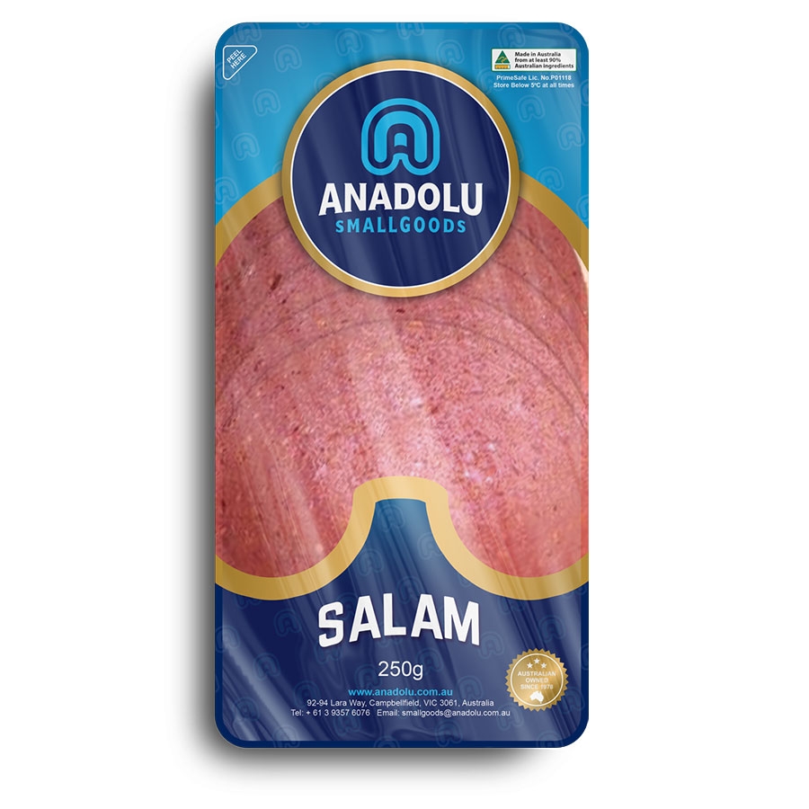 Sliced Beef Salami - Mild (250g)