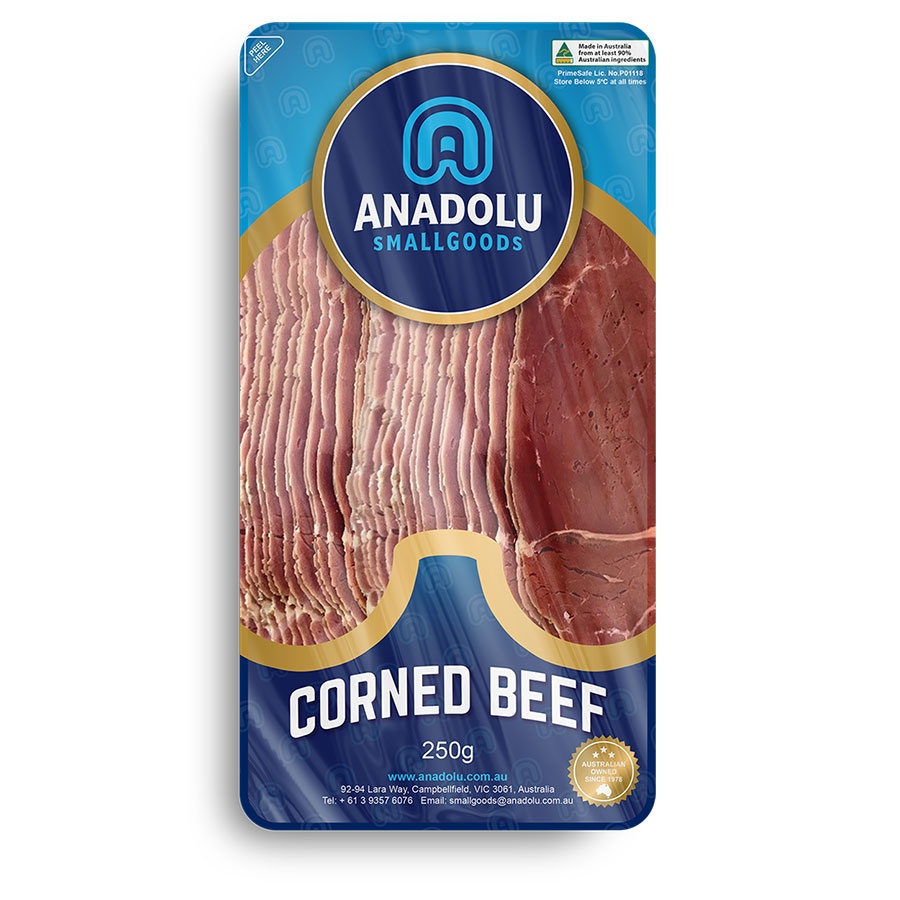 Sliced Corned Beef (250g)