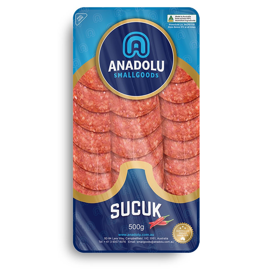 Sliced Sucuk - Hot (500g)